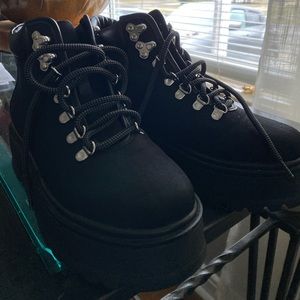 Steve Madden Hiker Booties size 8